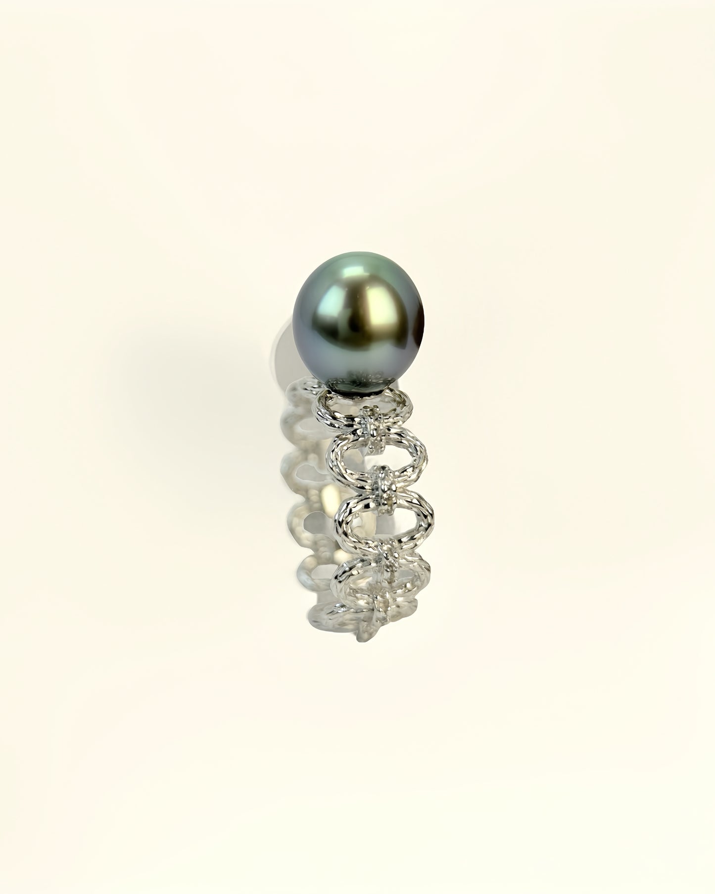 Virelle | Silver Fence Ring