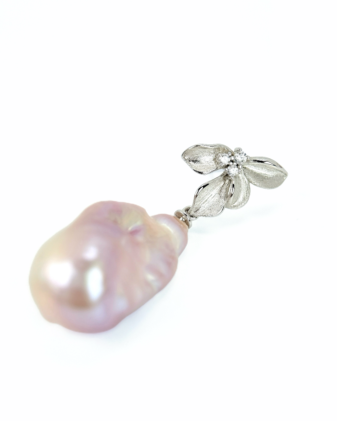Rosiris | Blush bloom Baroque Earrings