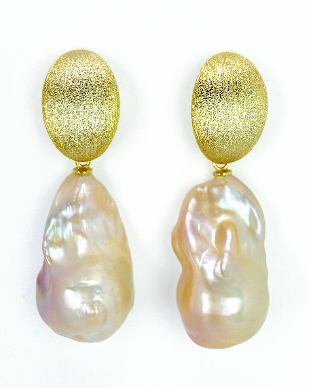 Aurélis | Golden Whisper Baroque Earrings