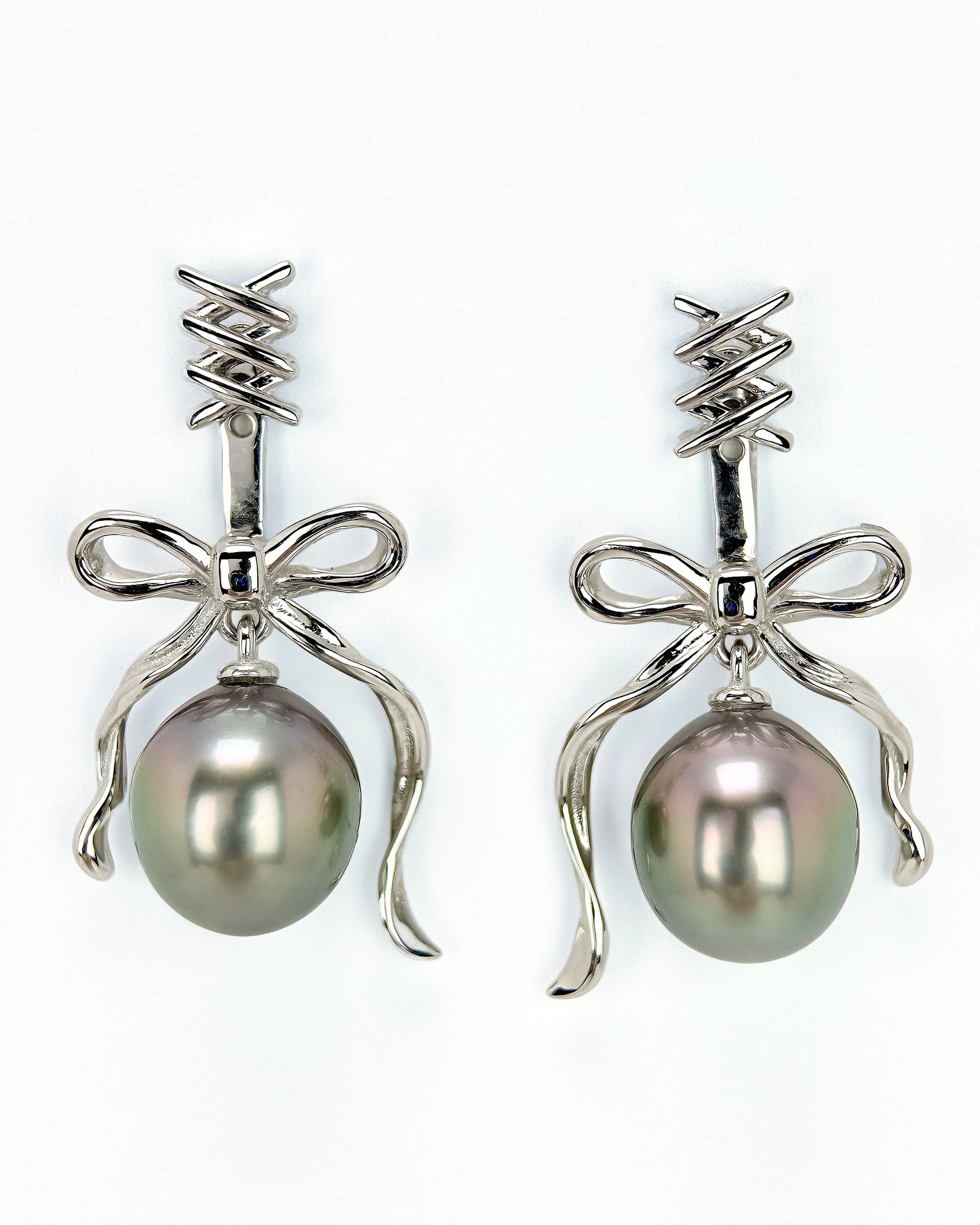 Bowence | Natural Tahitian pearl Earrings