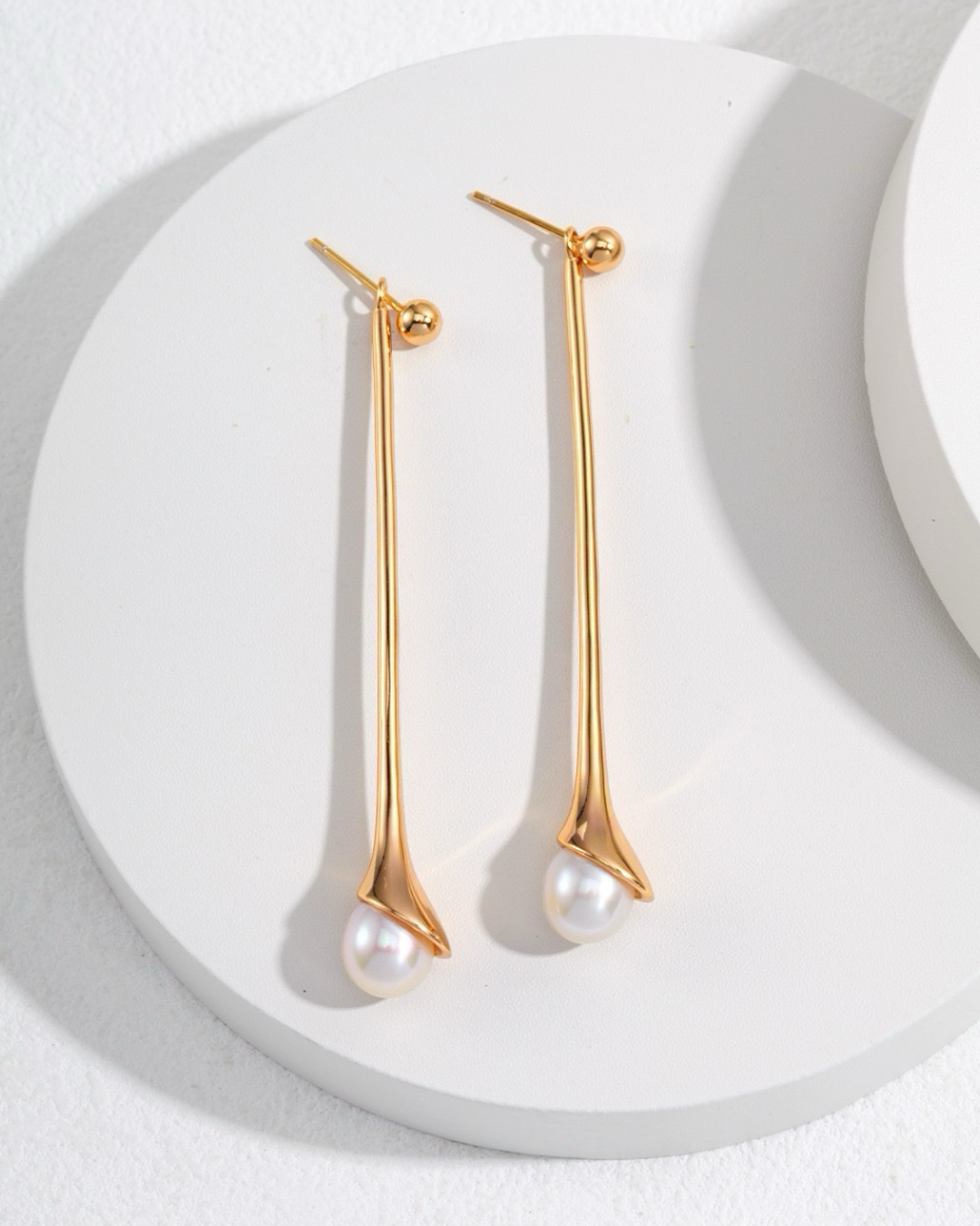 Quaver | Freshwater pearl Earrings