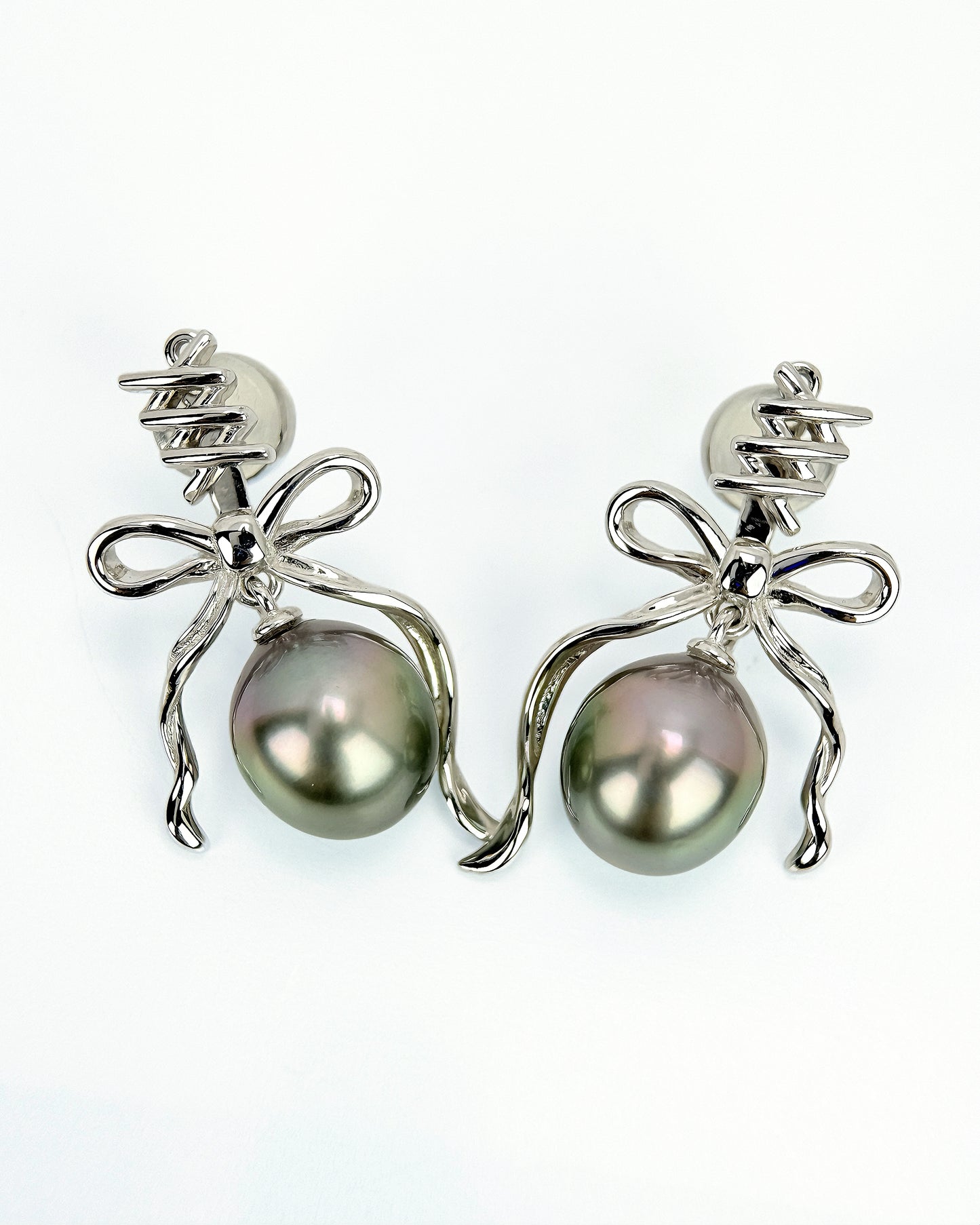 Bowence | Natural Tahitian pearl Earrings