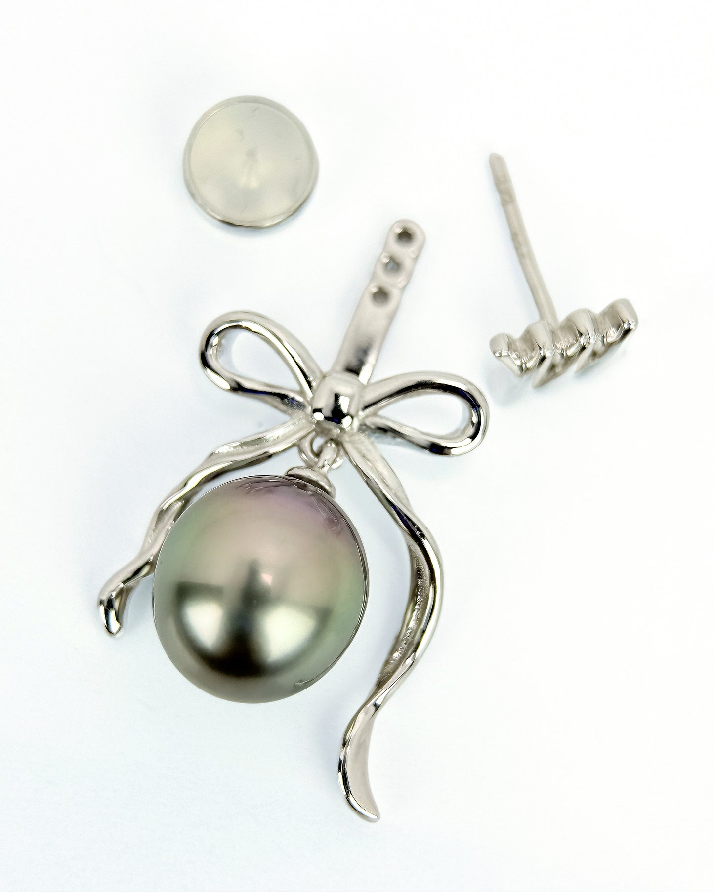 Bowence | Natural Tahitian pearl Earrings