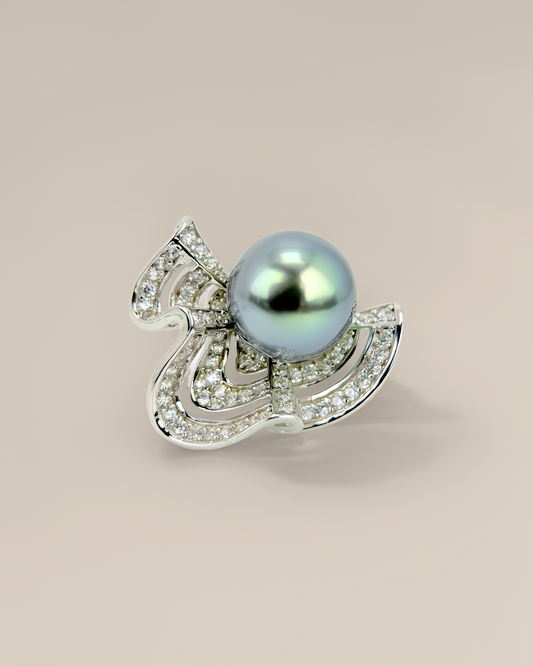 Tulleia | Tahitian pearl Ring
