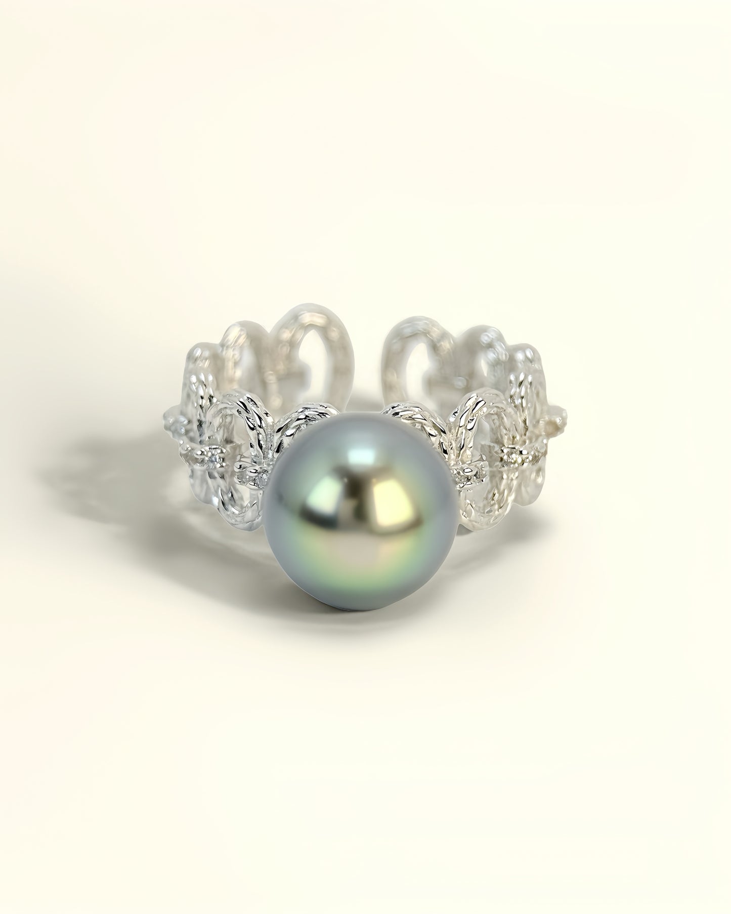 Virelle | Silver Fence Ring