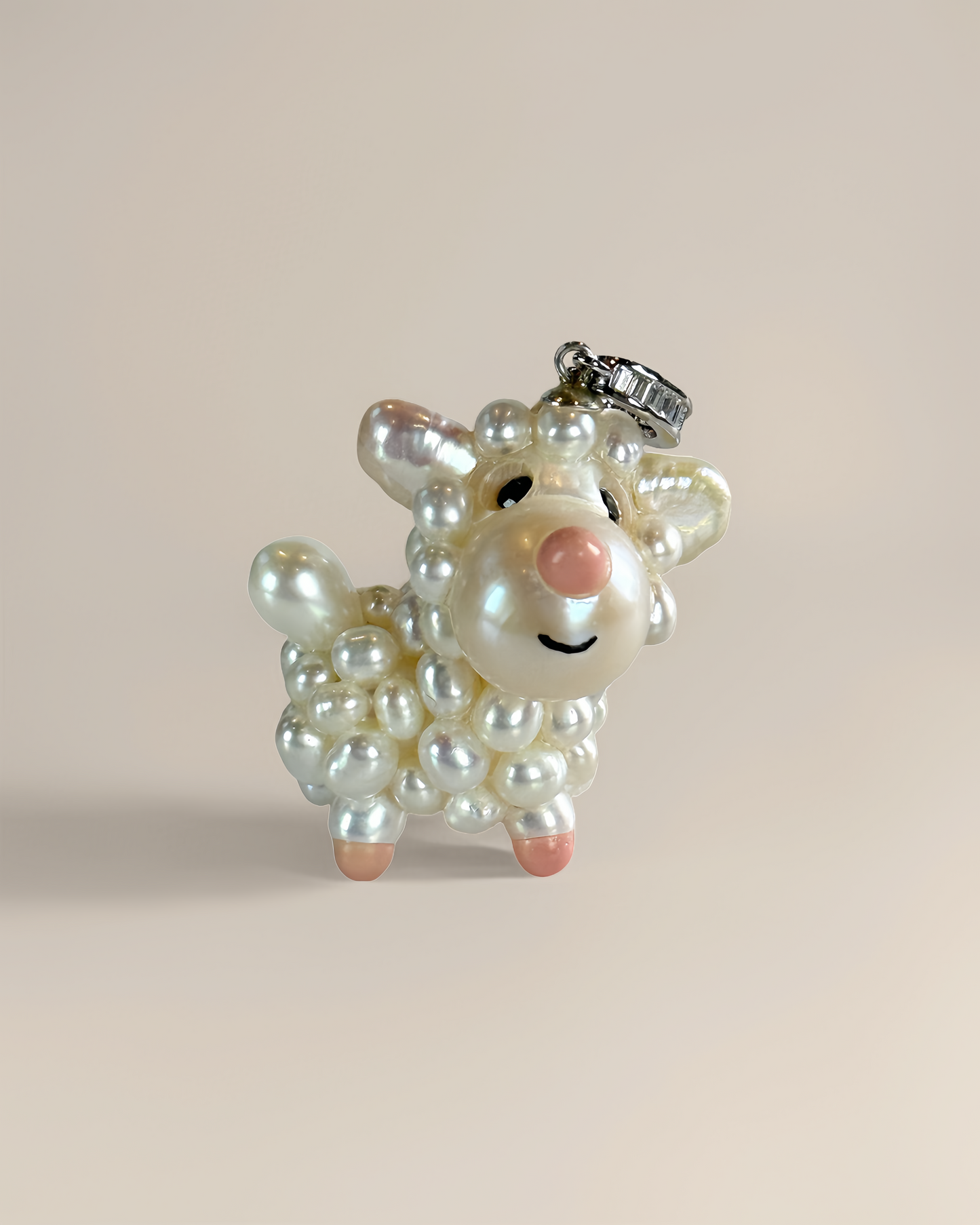 Mellie — Pearl sheep | Artisan Baroque Pearl Sheep Charm
