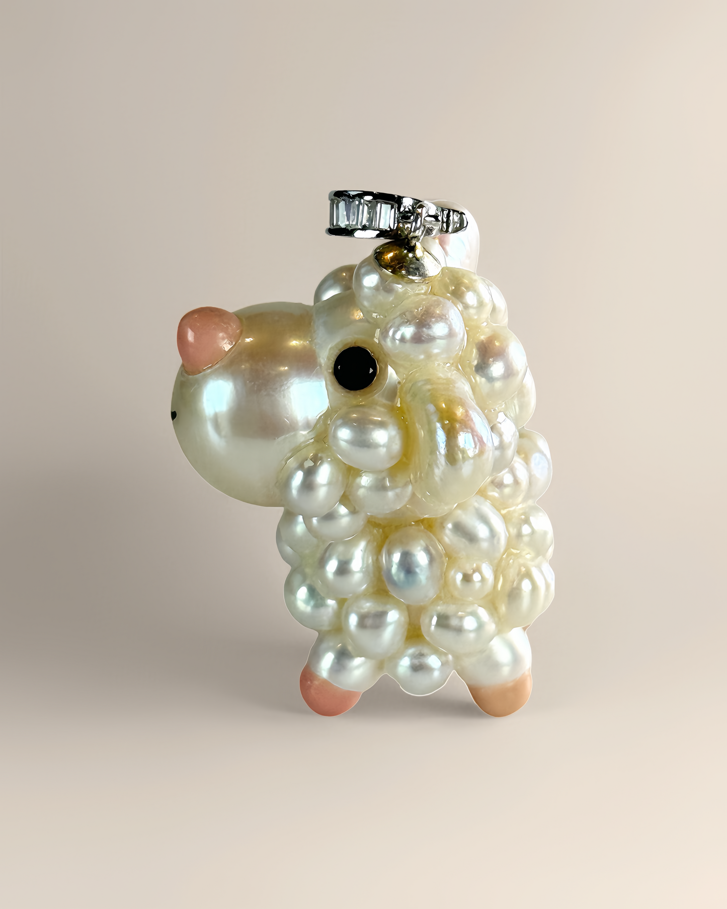 Mellie — Pearl sheep | Artisan Baroque Pearl Sheep Charm