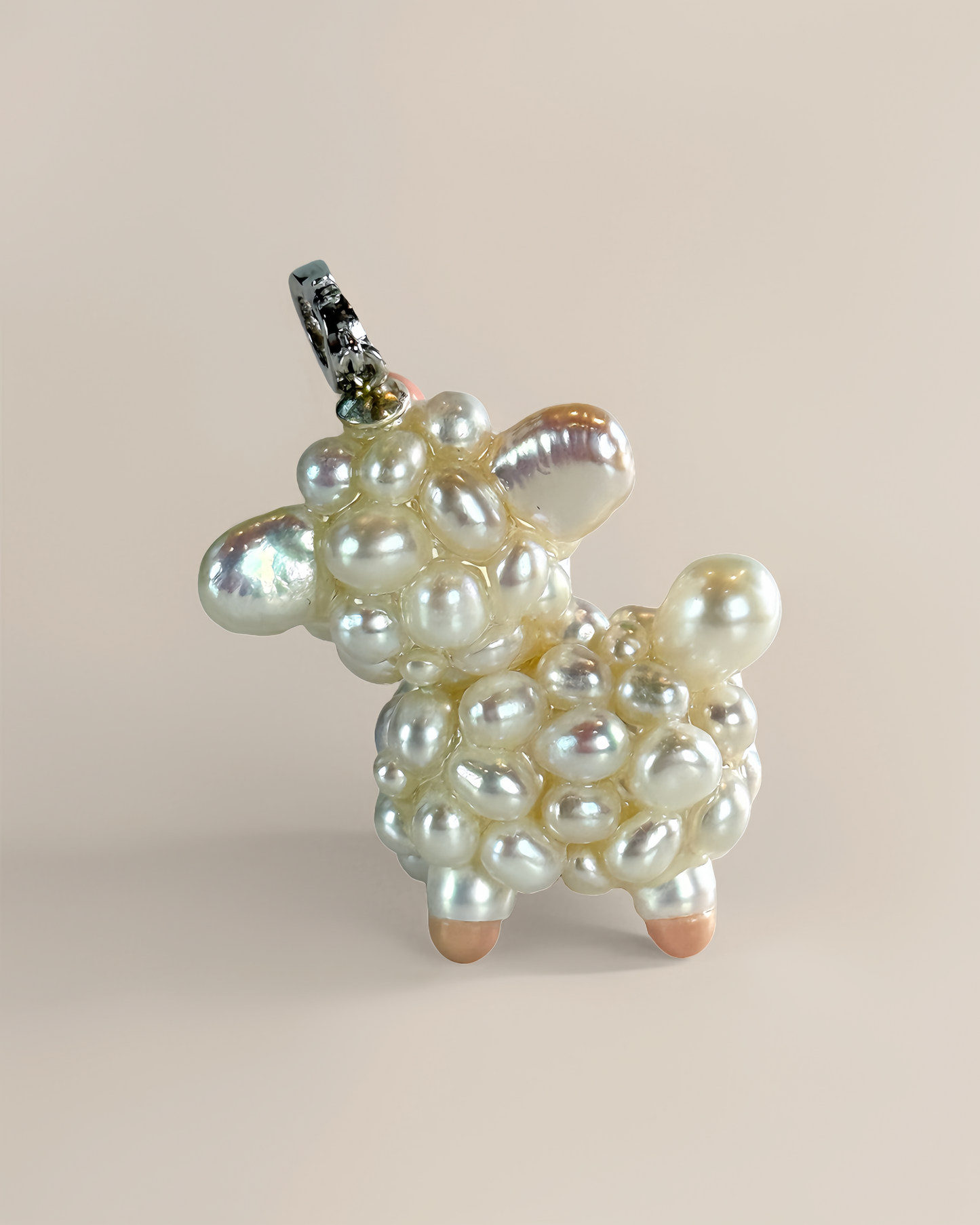 Mellie — Pearl sheep | Artisan Baroque Pearl Sheep Charm