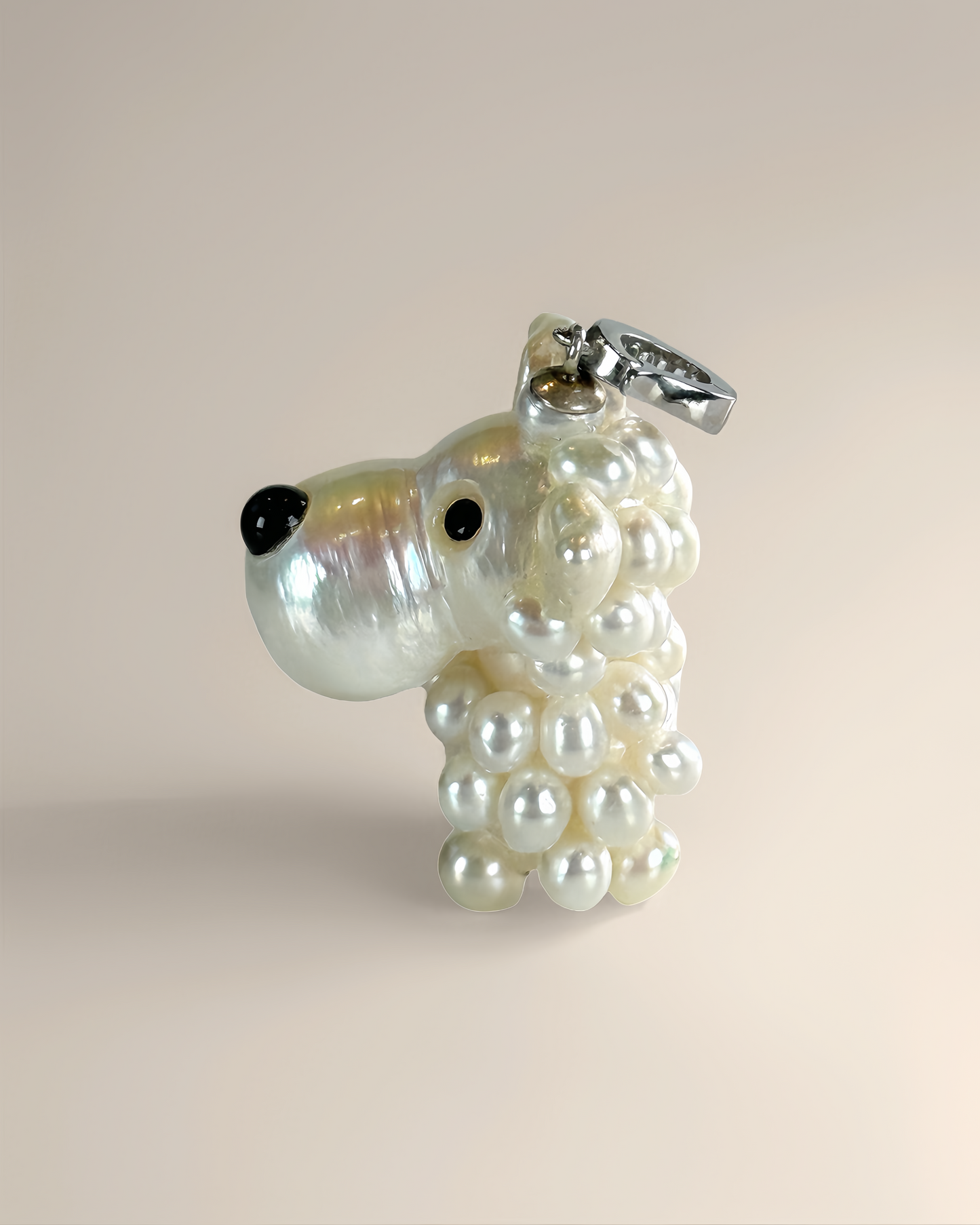 Lunie — Pearl Lion | Artisan Baroque Pearl Lion Charm