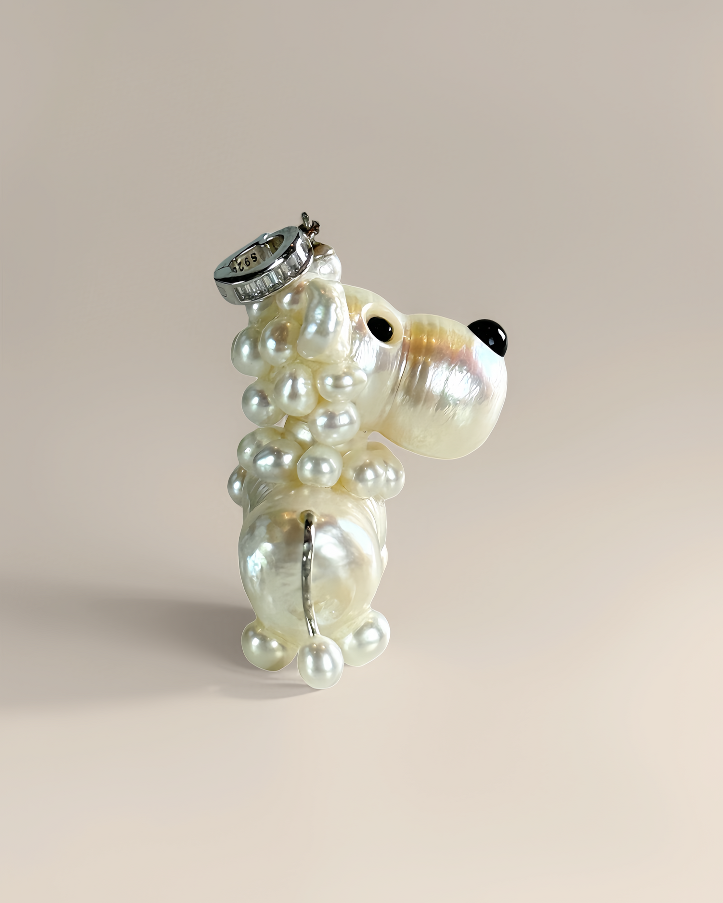 Lunie — Pearl Lion | Artisan Baroque Pearl Lion Charm