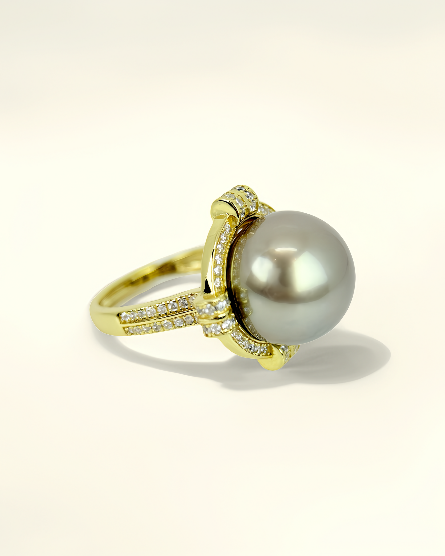 Apollo | Natural Tahitian pearl Ring