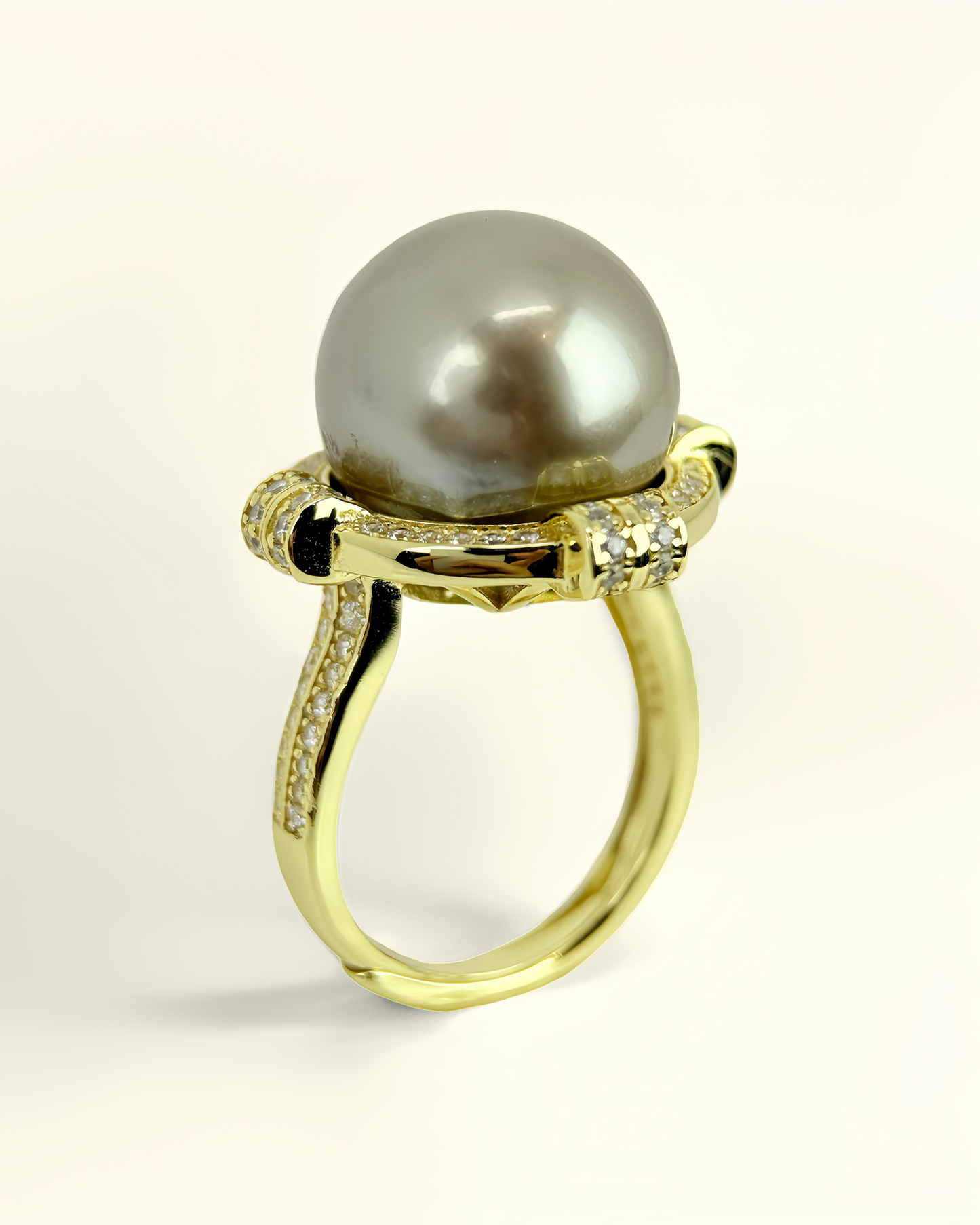 Apollo | Natural Tahitian pearl Ring