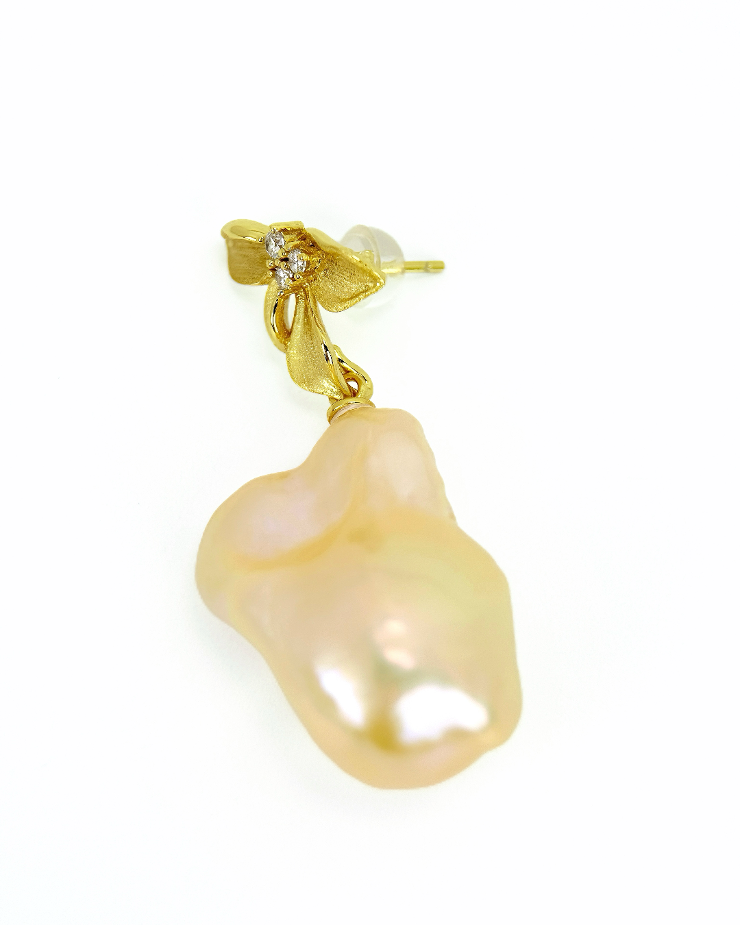 Creamiris | Ivory Bloom Baroque Earrings