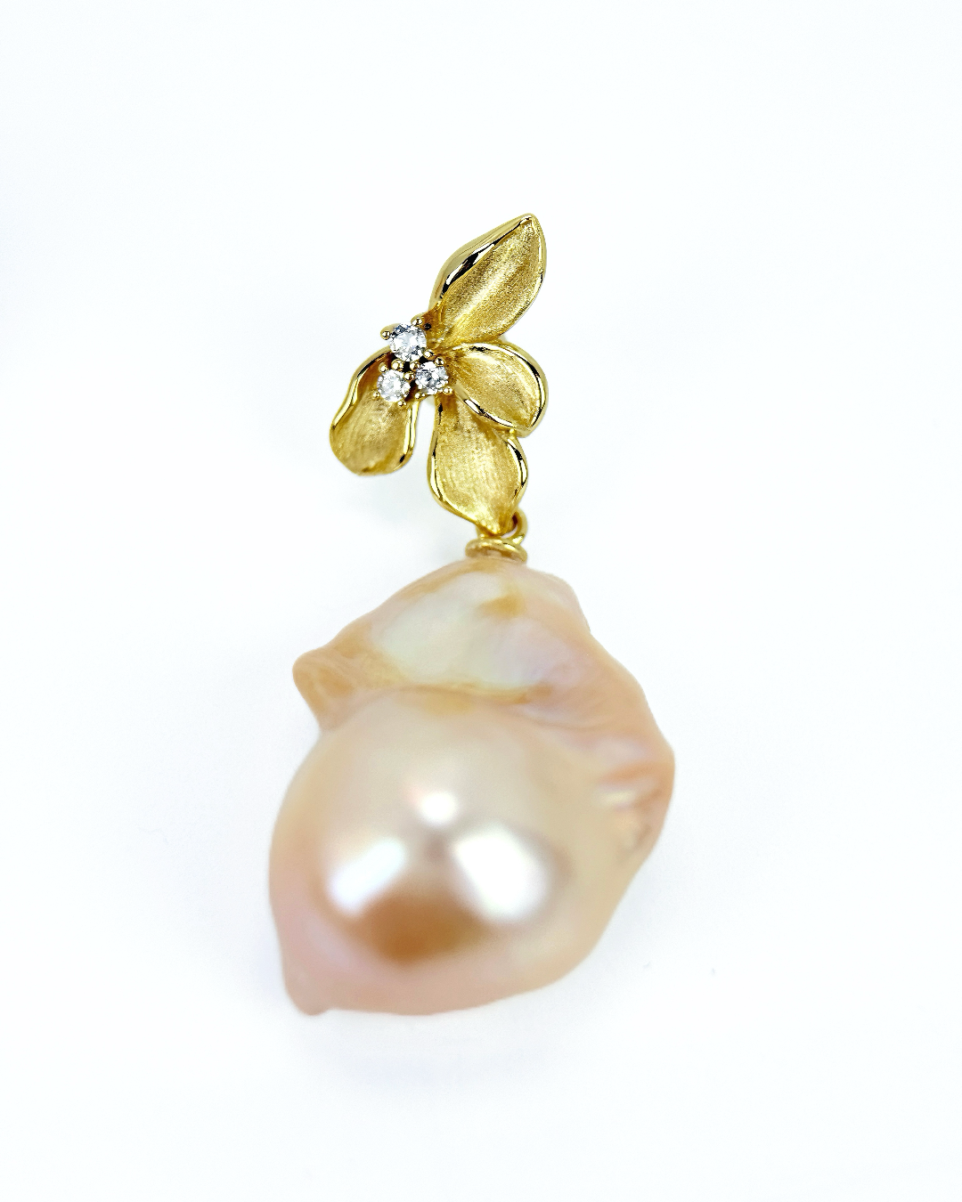 Creamiris | Ivory Bloom Baroque Earrings