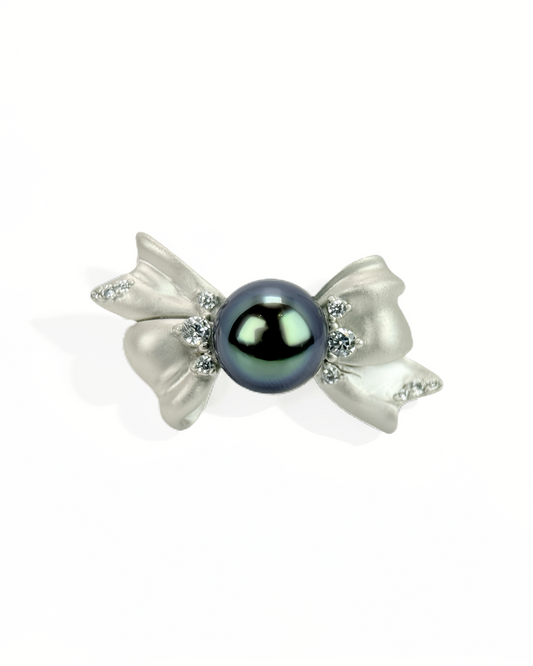 Sylphine | Silver Bow Ring