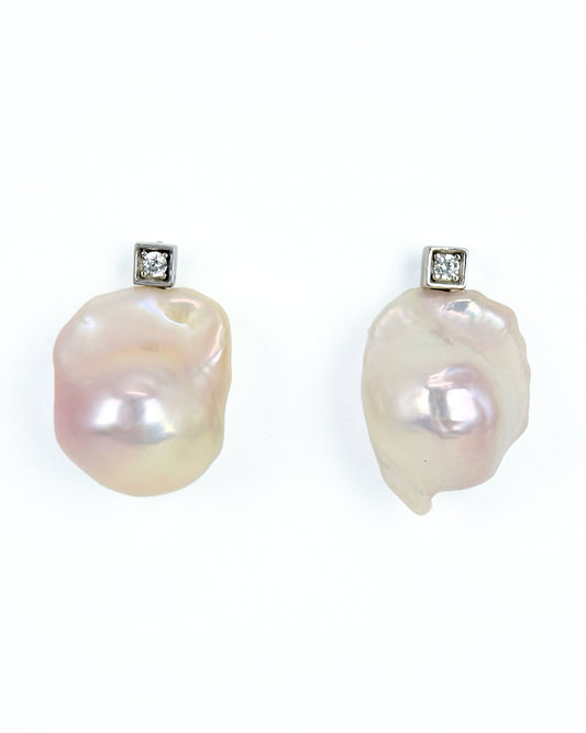 Minori | Baroque freshwater pearl Earrings
