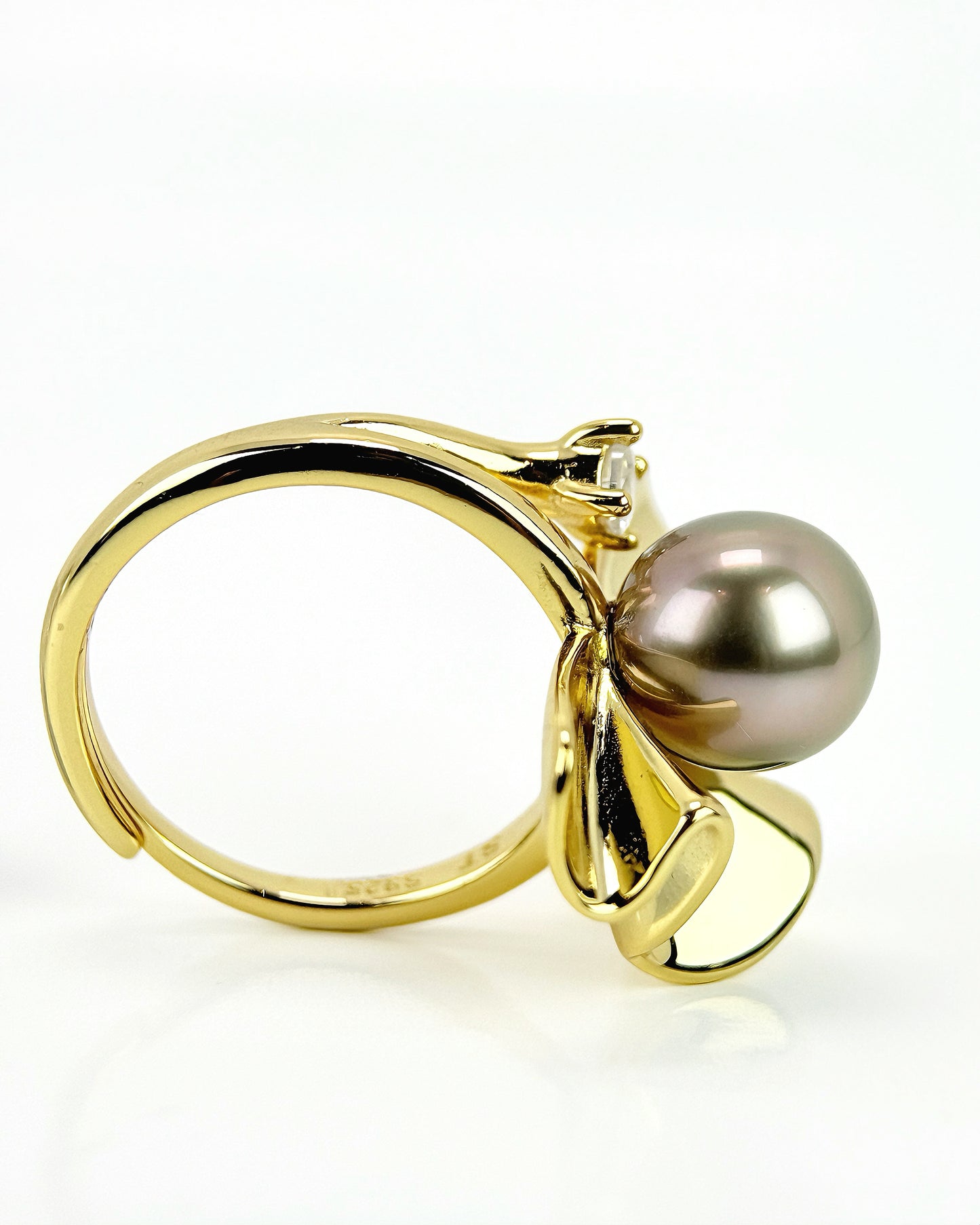 Skirlette · Tahitian Pearl Skirt Ring
