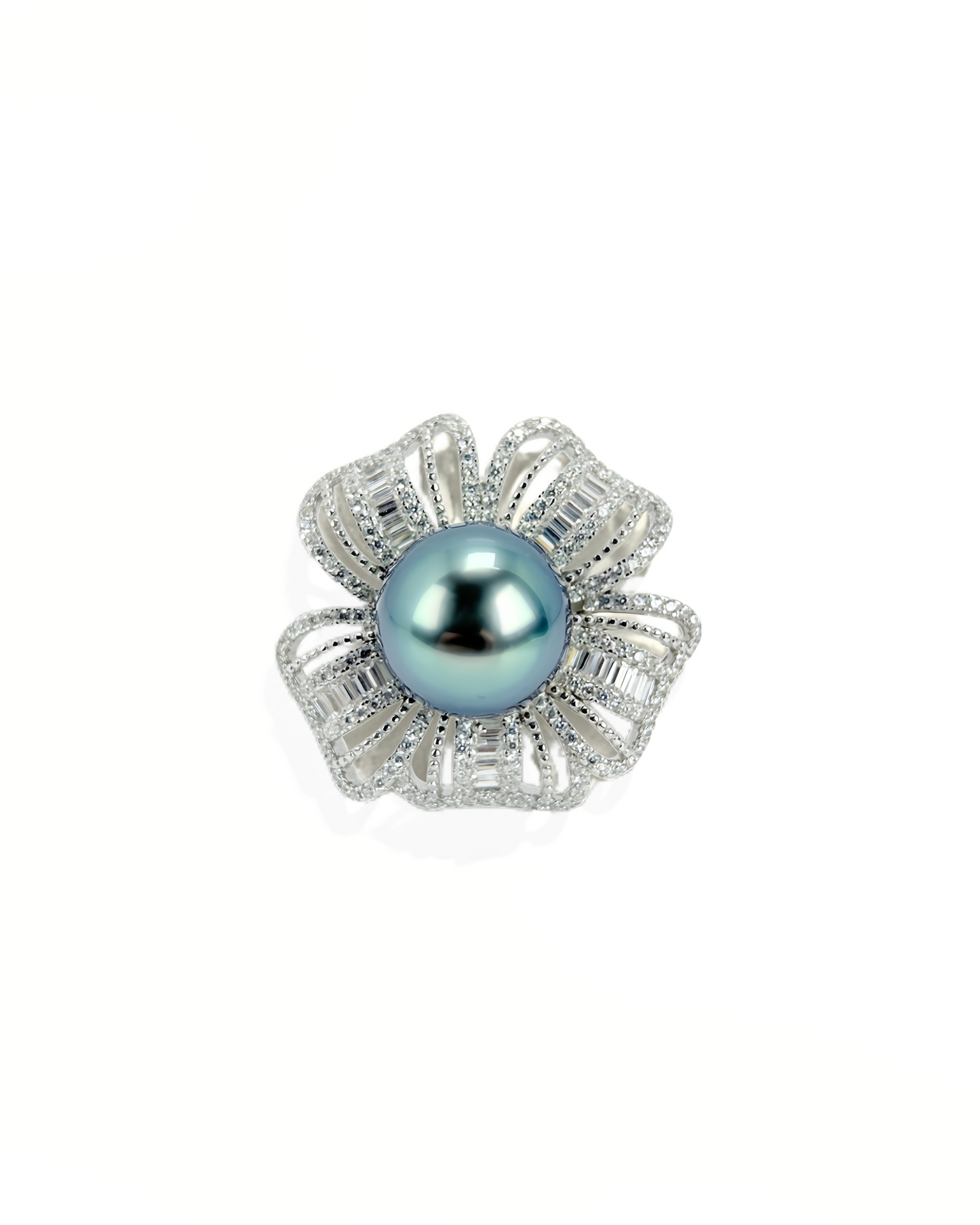 Orea | Adjustable Ring with Tahitian Pearl