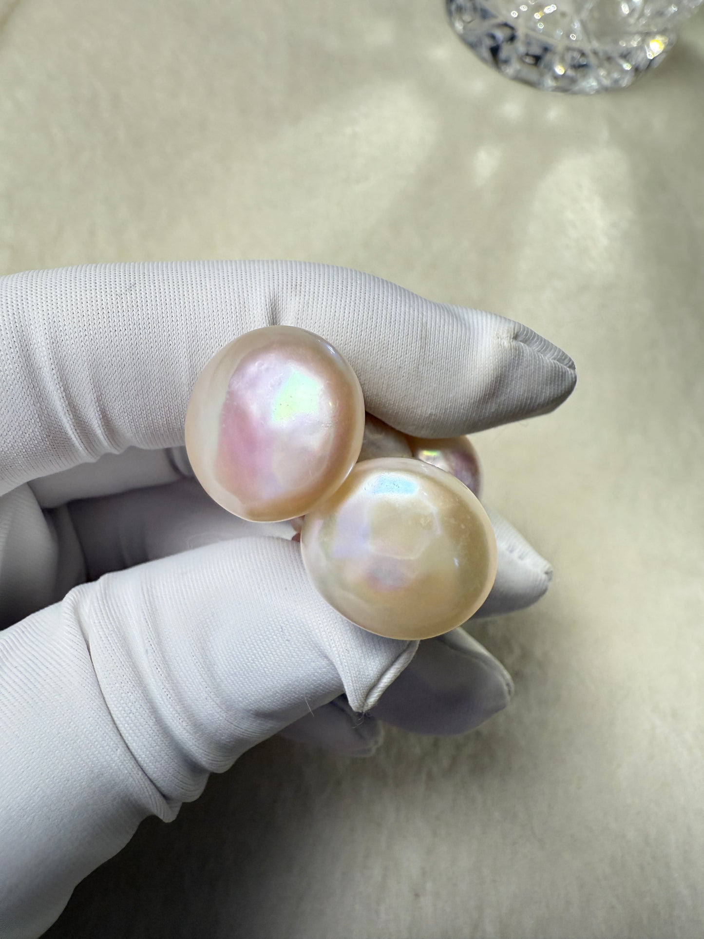 Blooming Mushroom | Baroque Pearl Table Totem