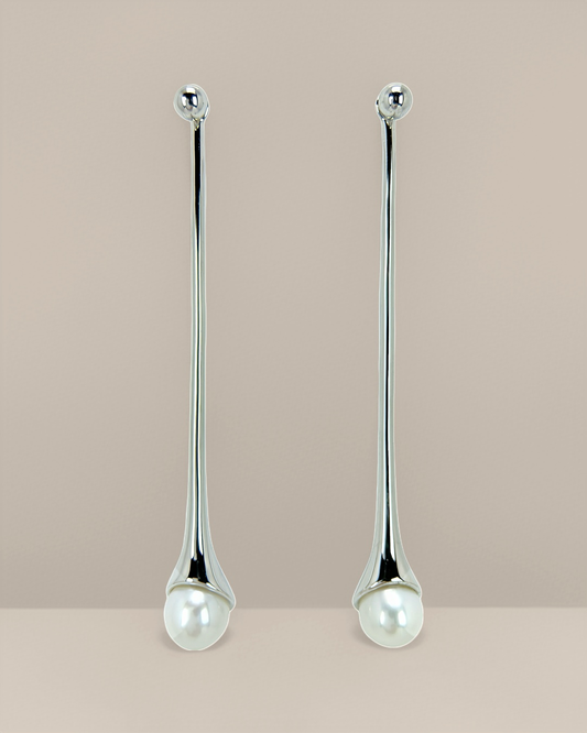 Quaver | Freshwater pearl Earrings