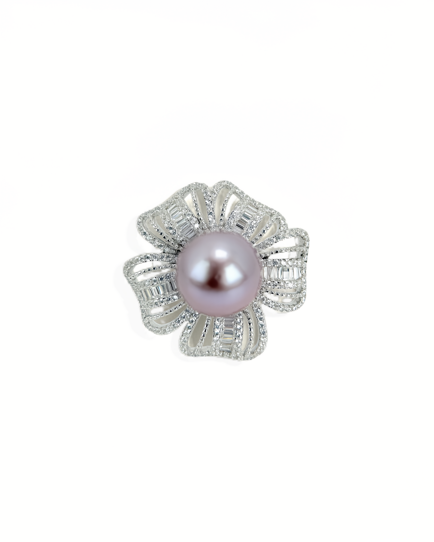ELODIA | Purple Freshwater Pearl Ring