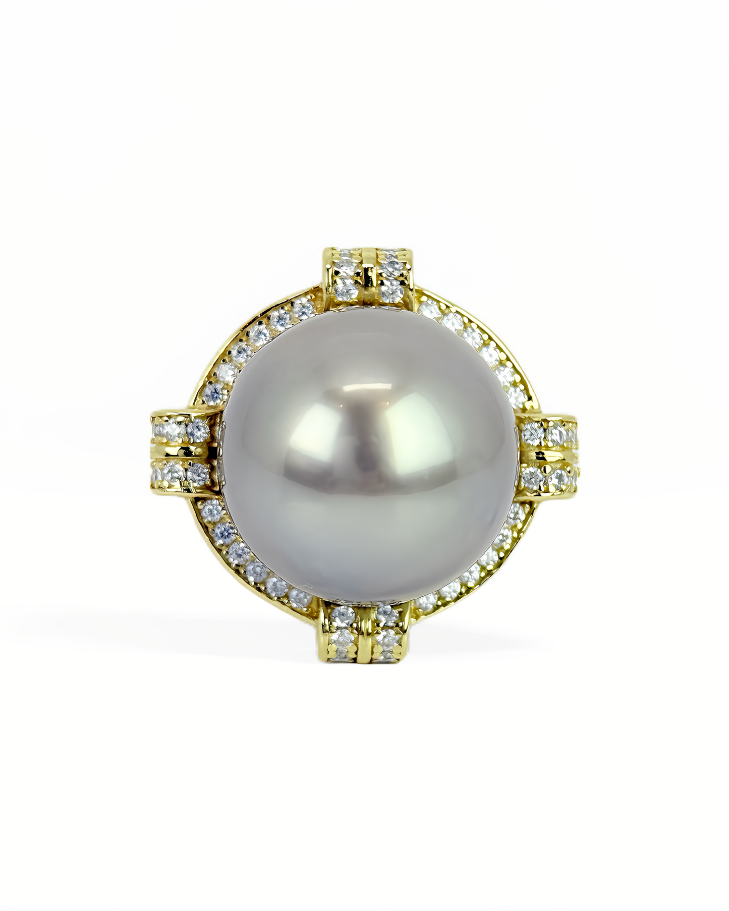 Apollo | Natural Tahitian pearl Ring