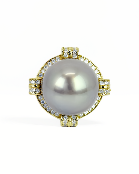 Apollo | Natural Tahitian pearl Ring