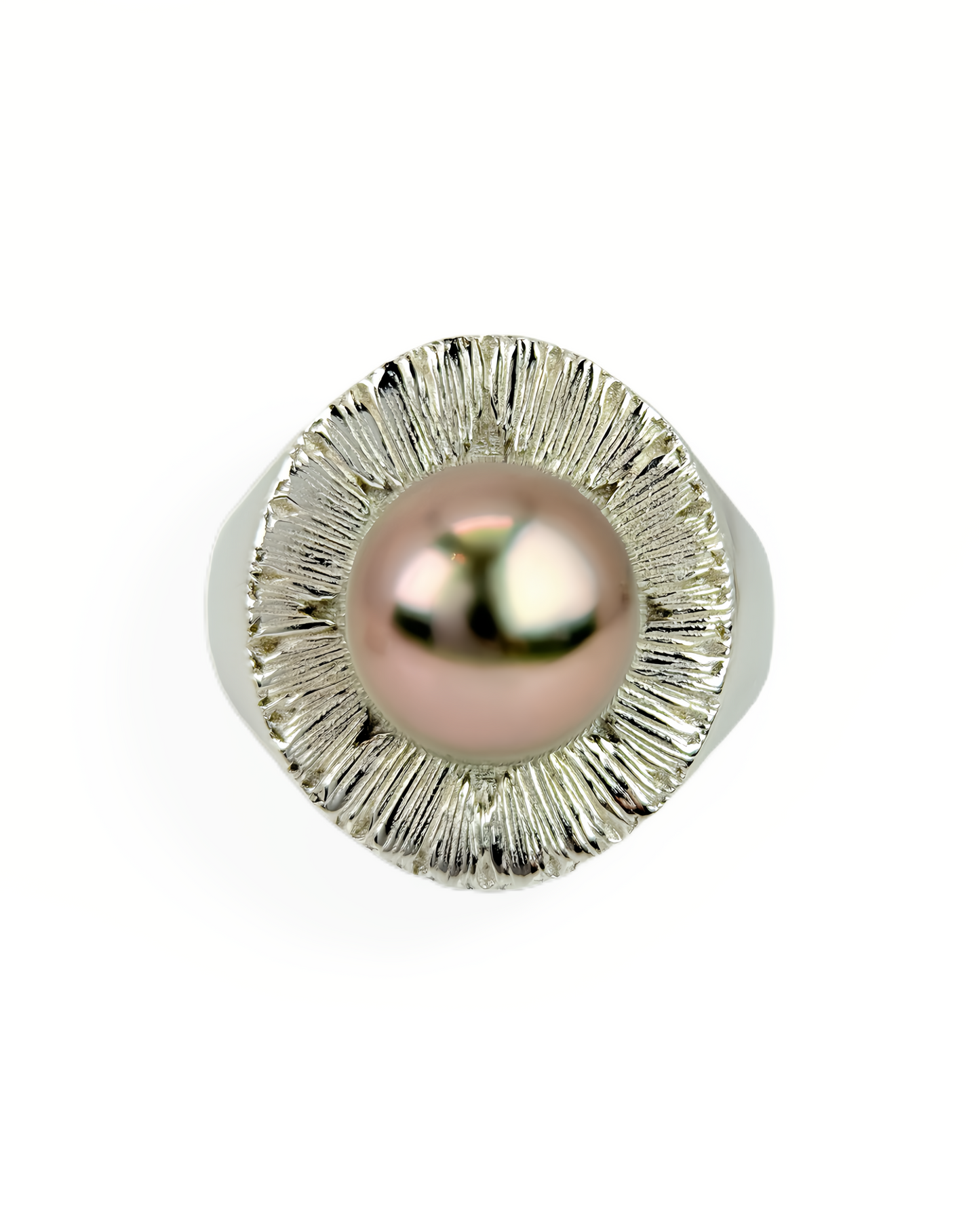 Psyche | Natural Tahitian pearl ring