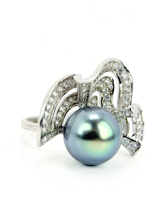 Tulleia | Tahitian pearl Ring