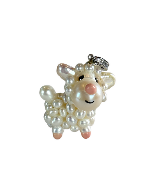 Mellie — Pearl sheep | Artisan Baroque Pearl Sheep Charm