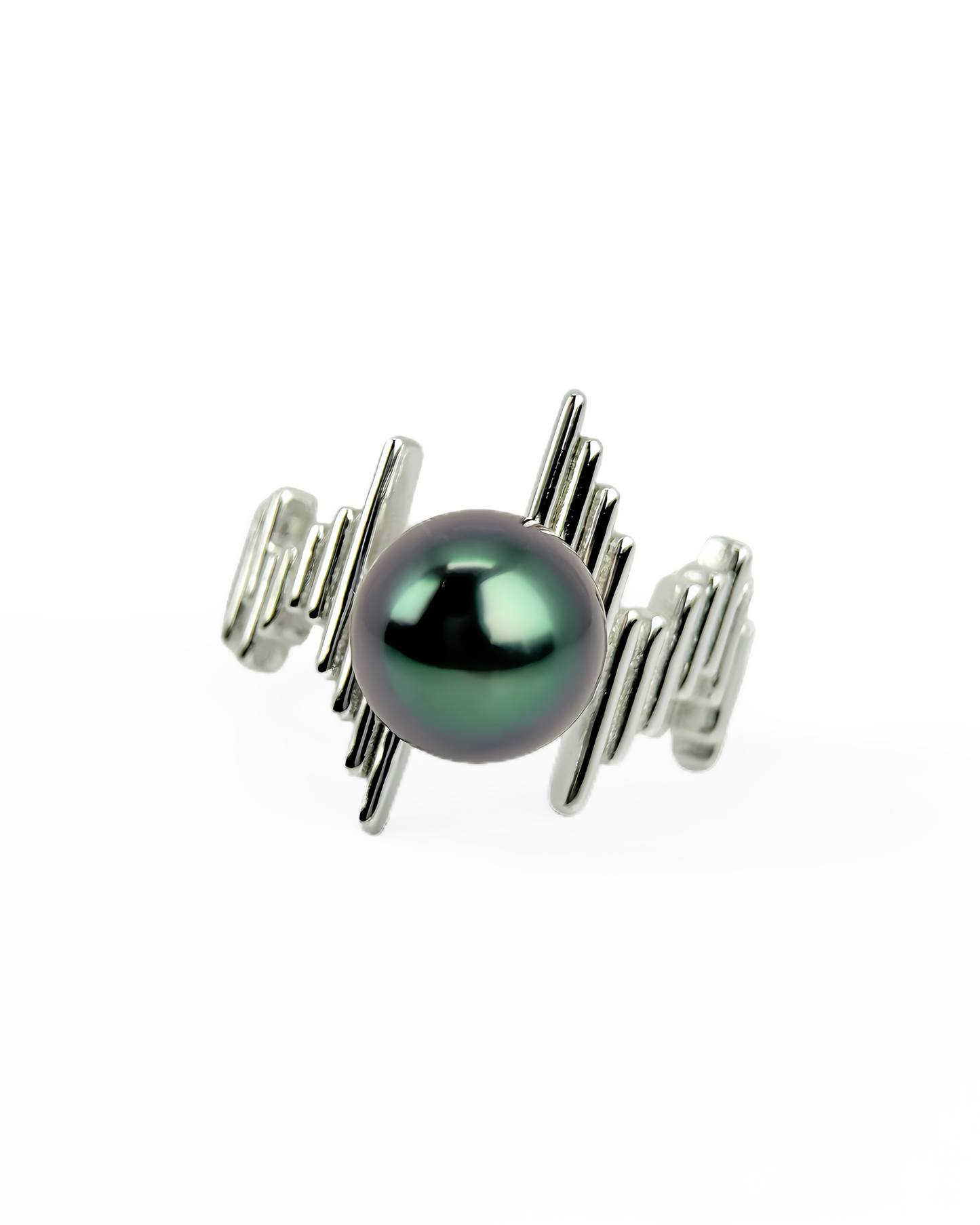 Caelum | Heartbeat Tahitian pearl Ring