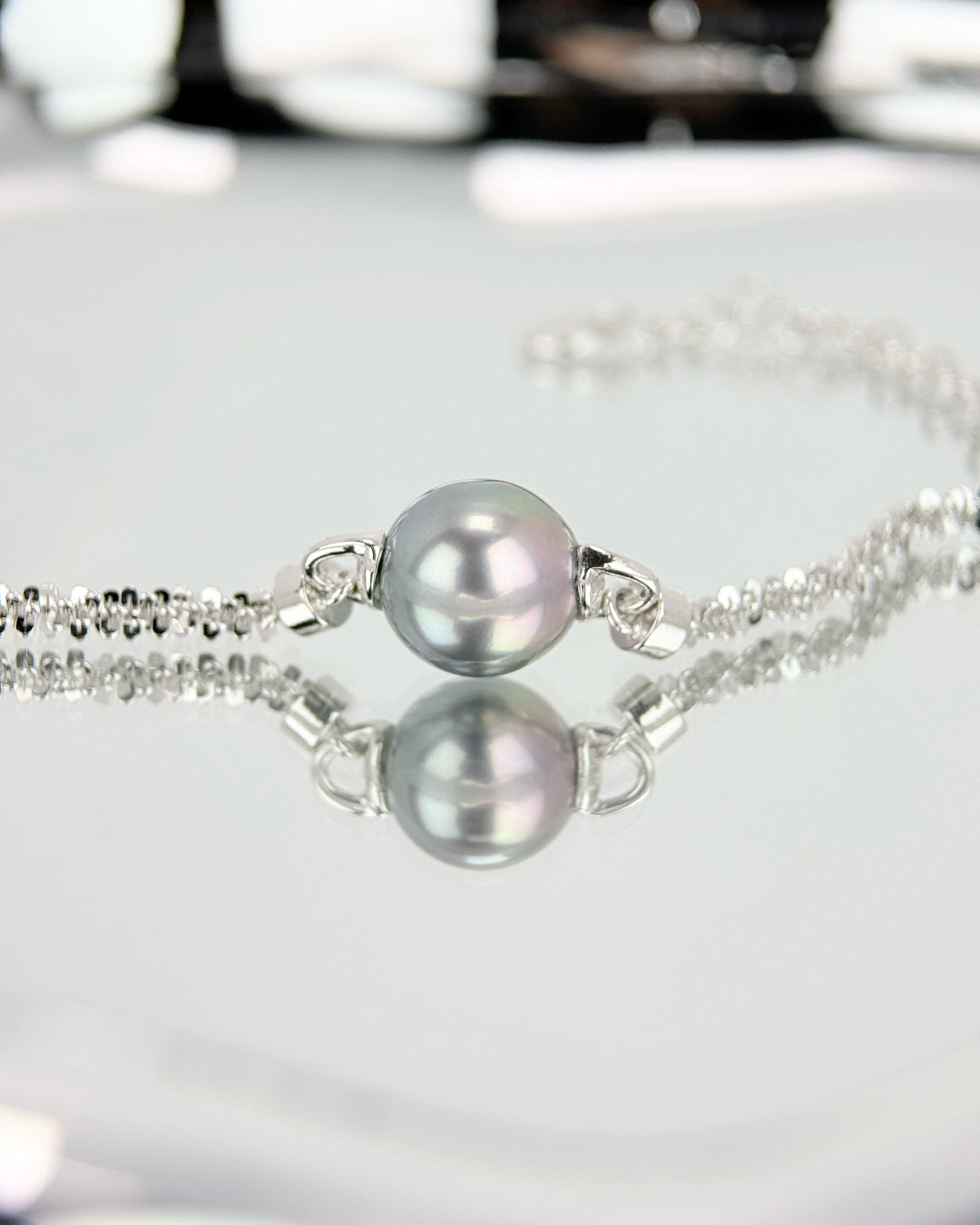 Aria | Natural Tahitian pearl Bracelet