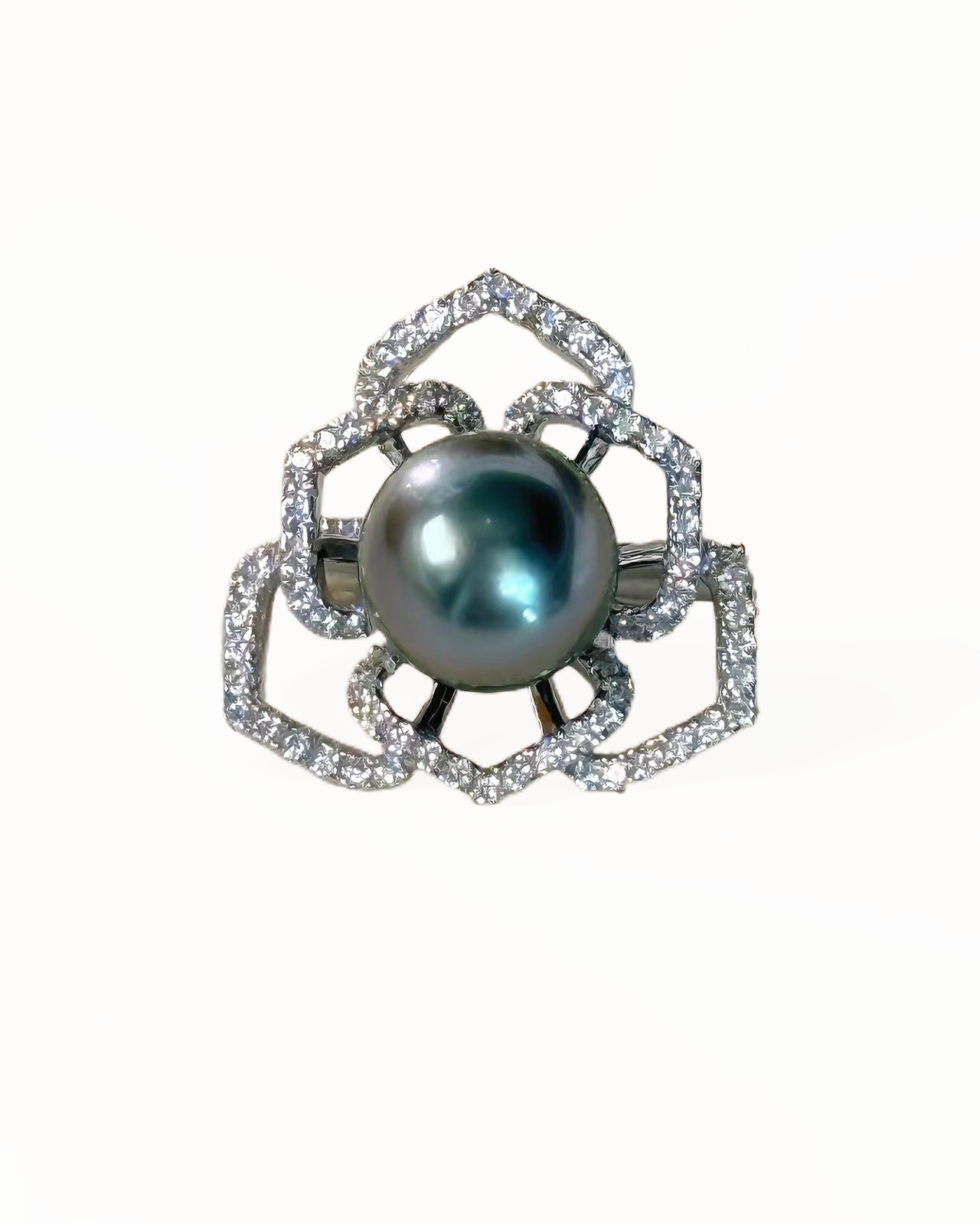 Aurora Bloom | Tahitian Pearl Brooch & Pendant