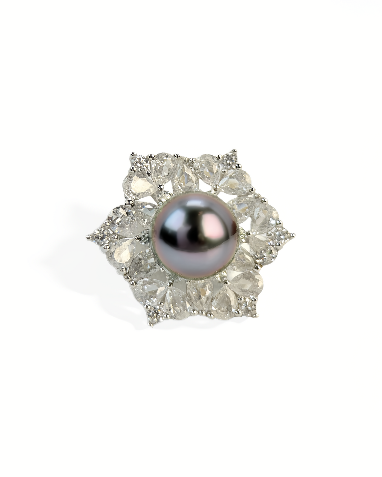 Nevira | Violet Snow Ring