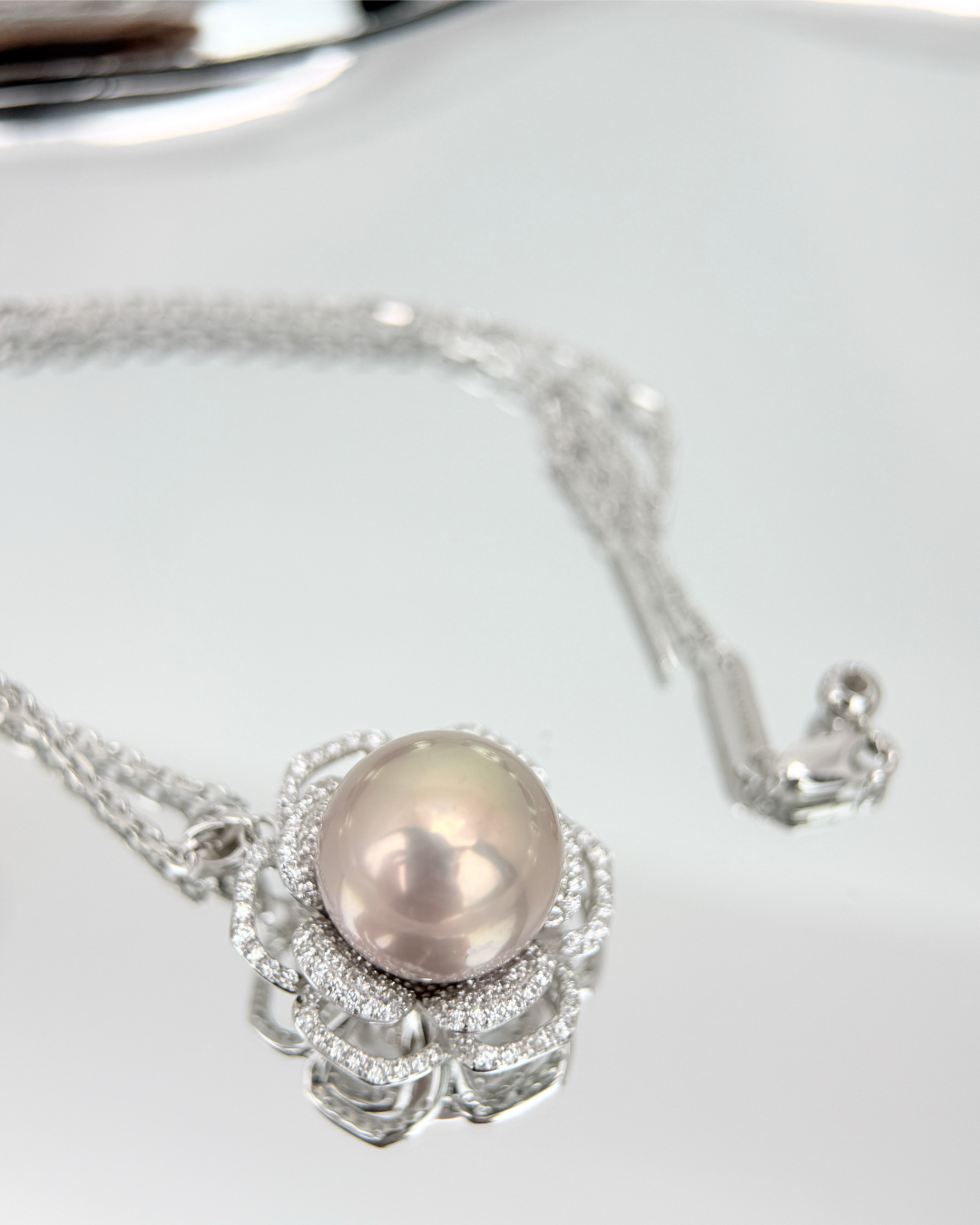 CORALIA | Camellia Pendant