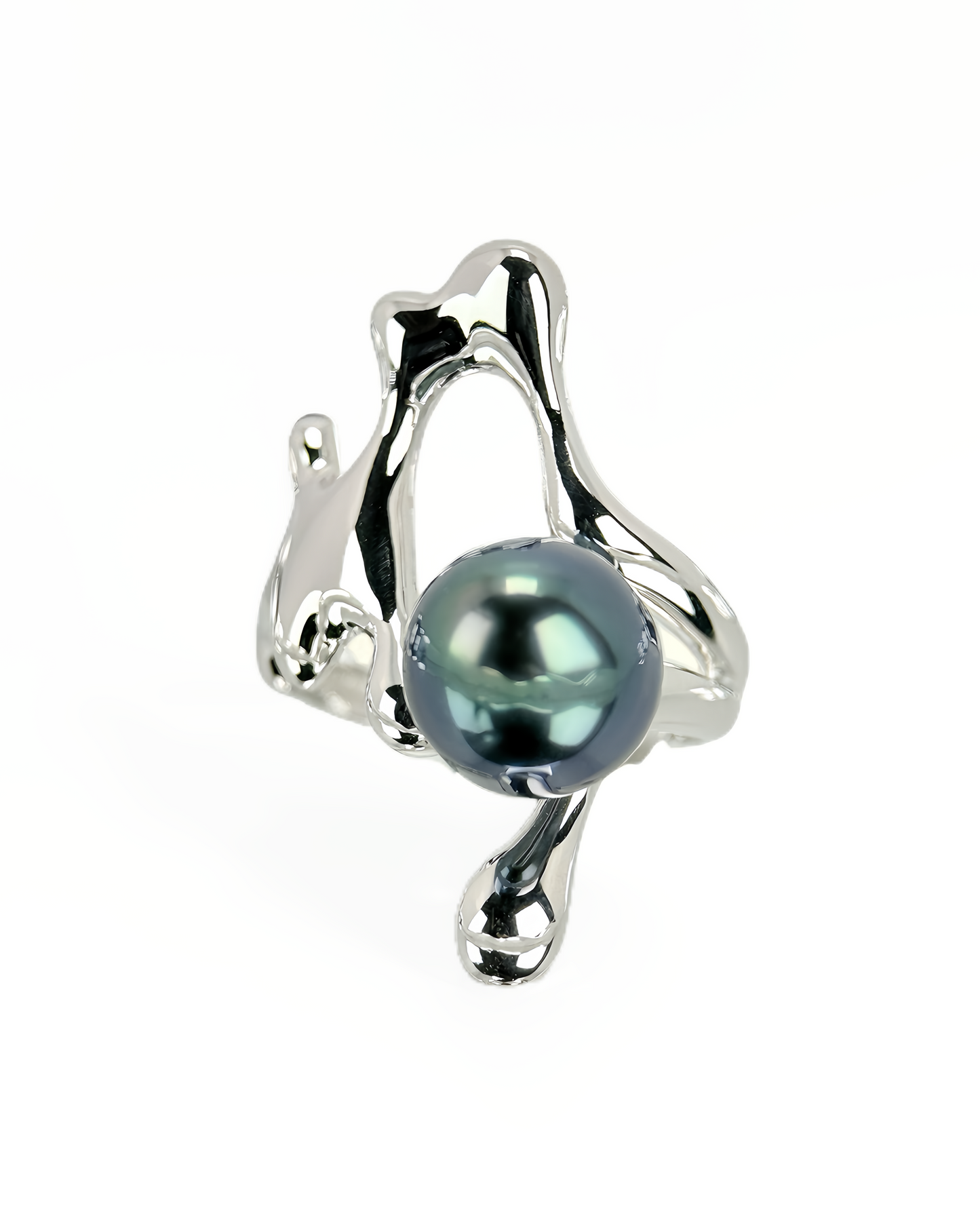 Thalassa | Natural baroque Tahitian pearl Ring