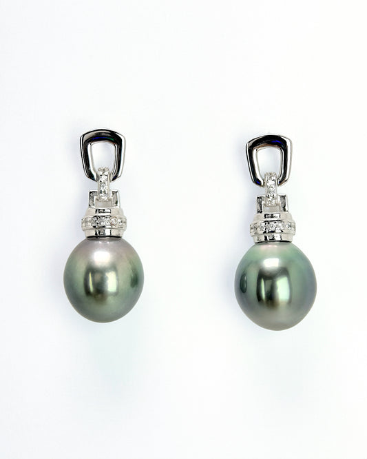 Gravess | Natural Tahitian pearls Earrings