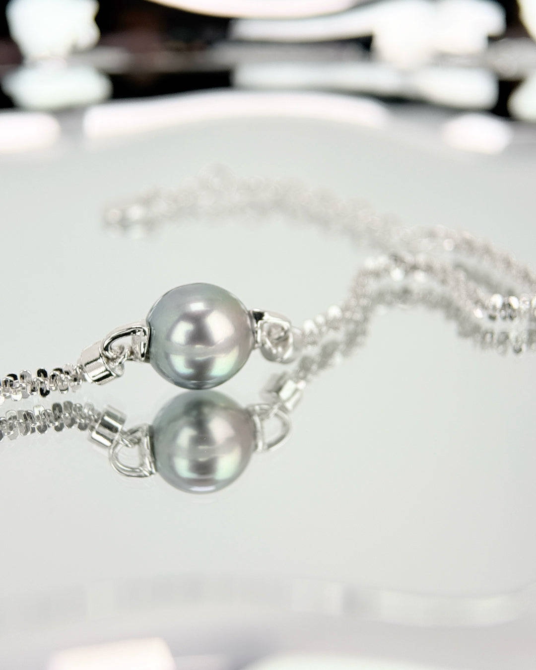 Aria | Natural Tahitian pearl Bracelet