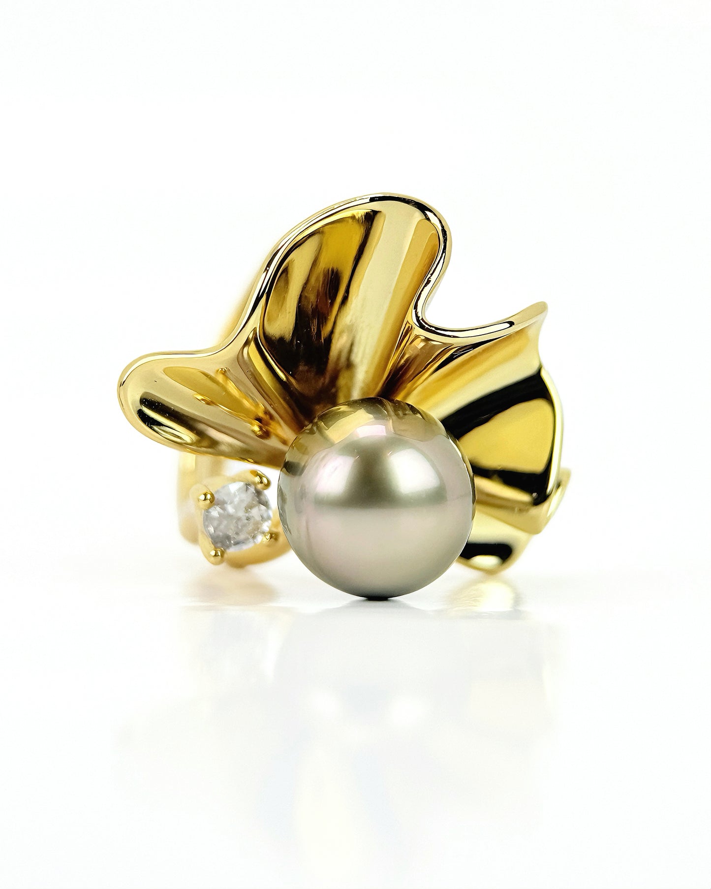 Skirlette · Tahitian Pearl Skirt Ring