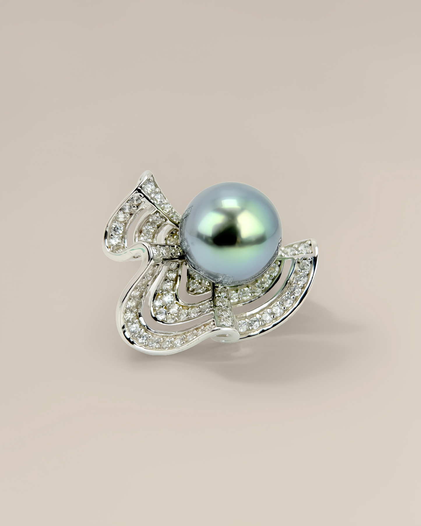Tulleia | Tahitian pearl Ring