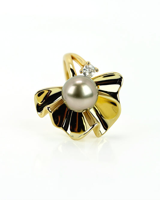 Skirlette · Tahitian Pearl Skirt Ring