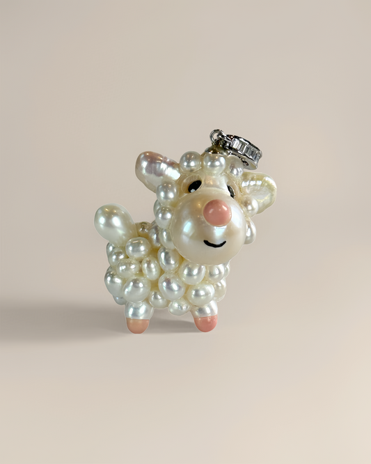 Mellie — Pearl sheep | Artisan Baroque Pearl Sheep Charm