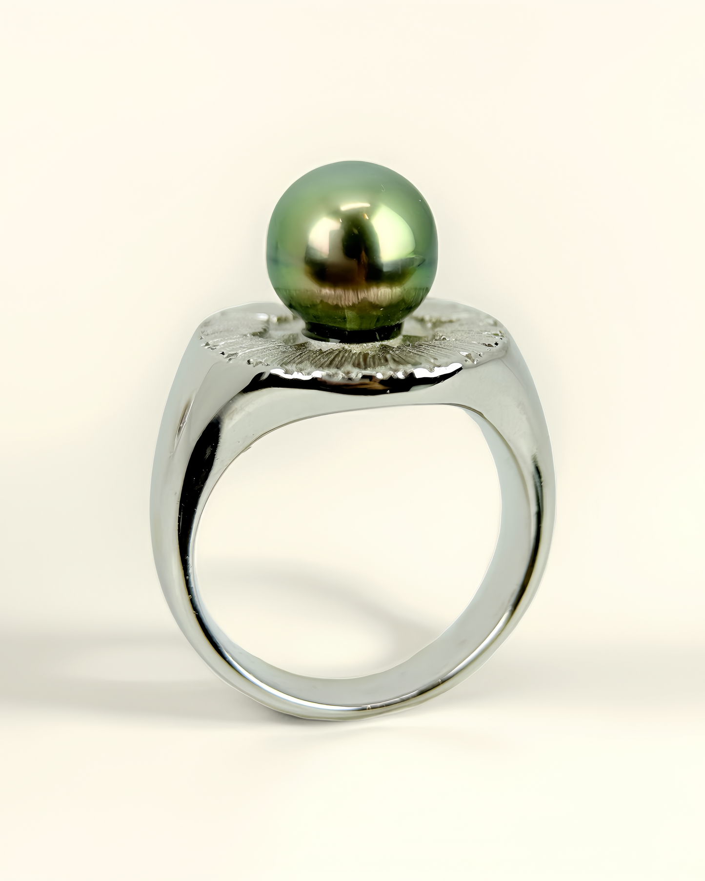 Ratio | Natural Tahitian pearl Ring