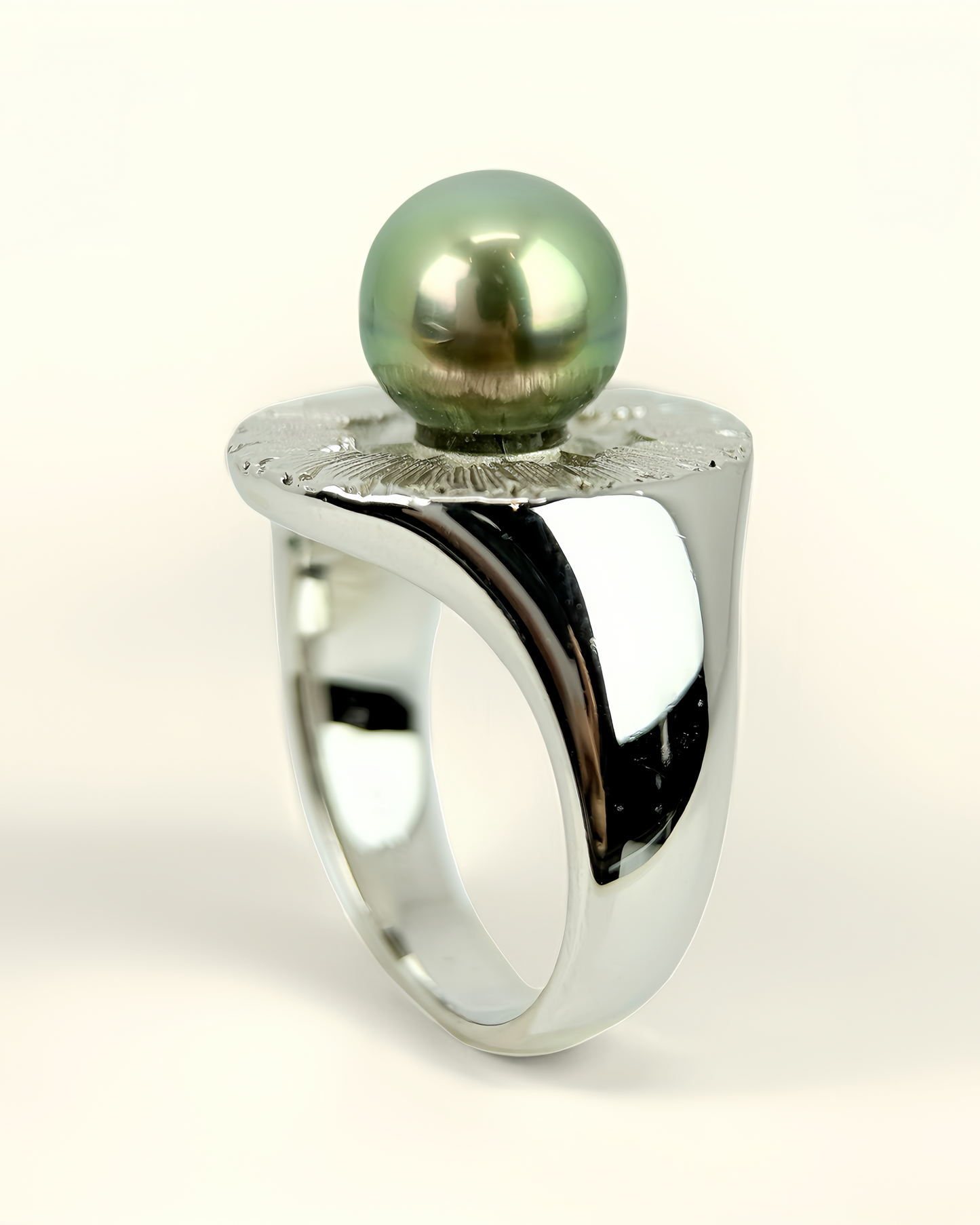 Ratio | Natural Tahitian pearl Ring