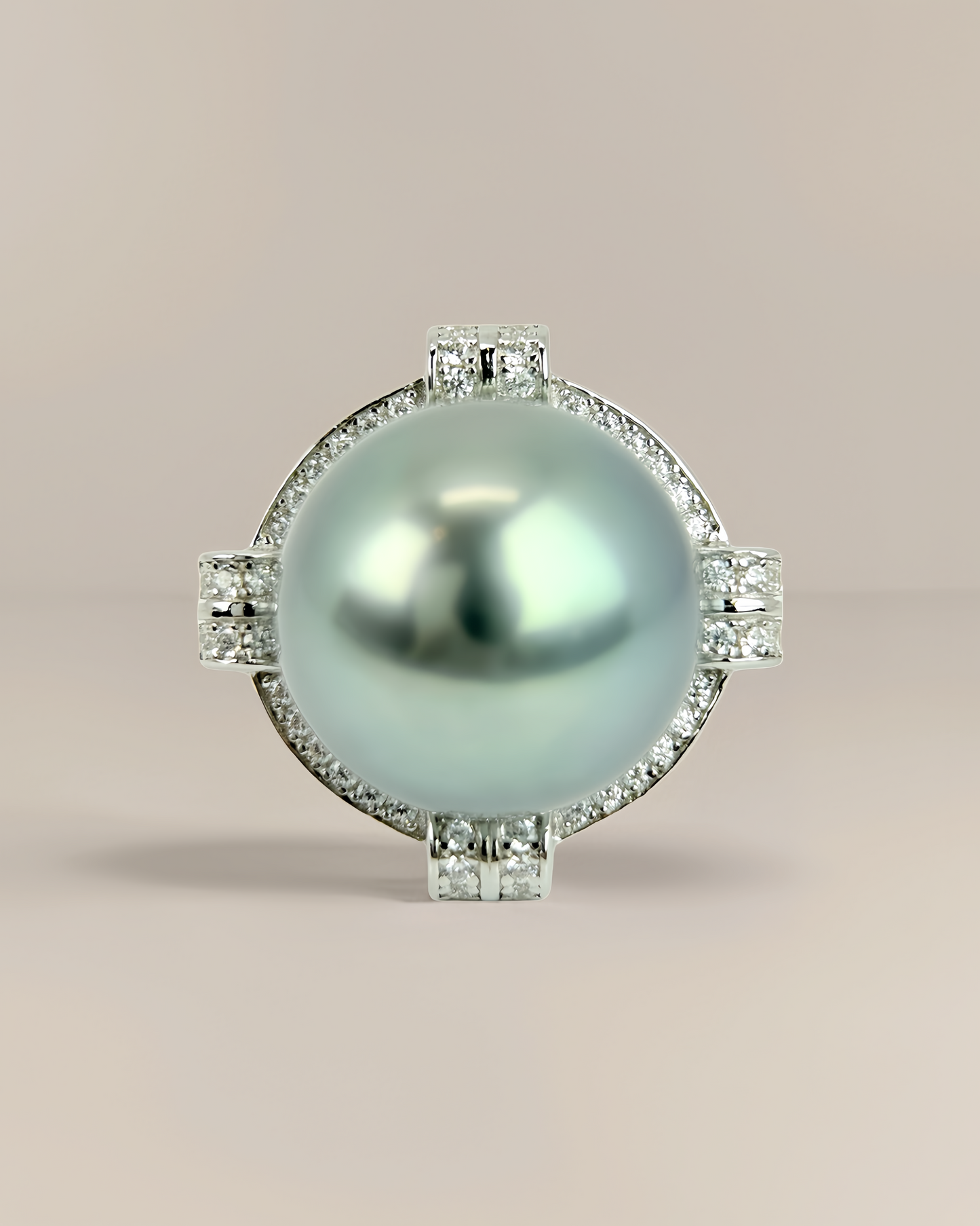 Selene | Natural Tahitian Pearl Ring