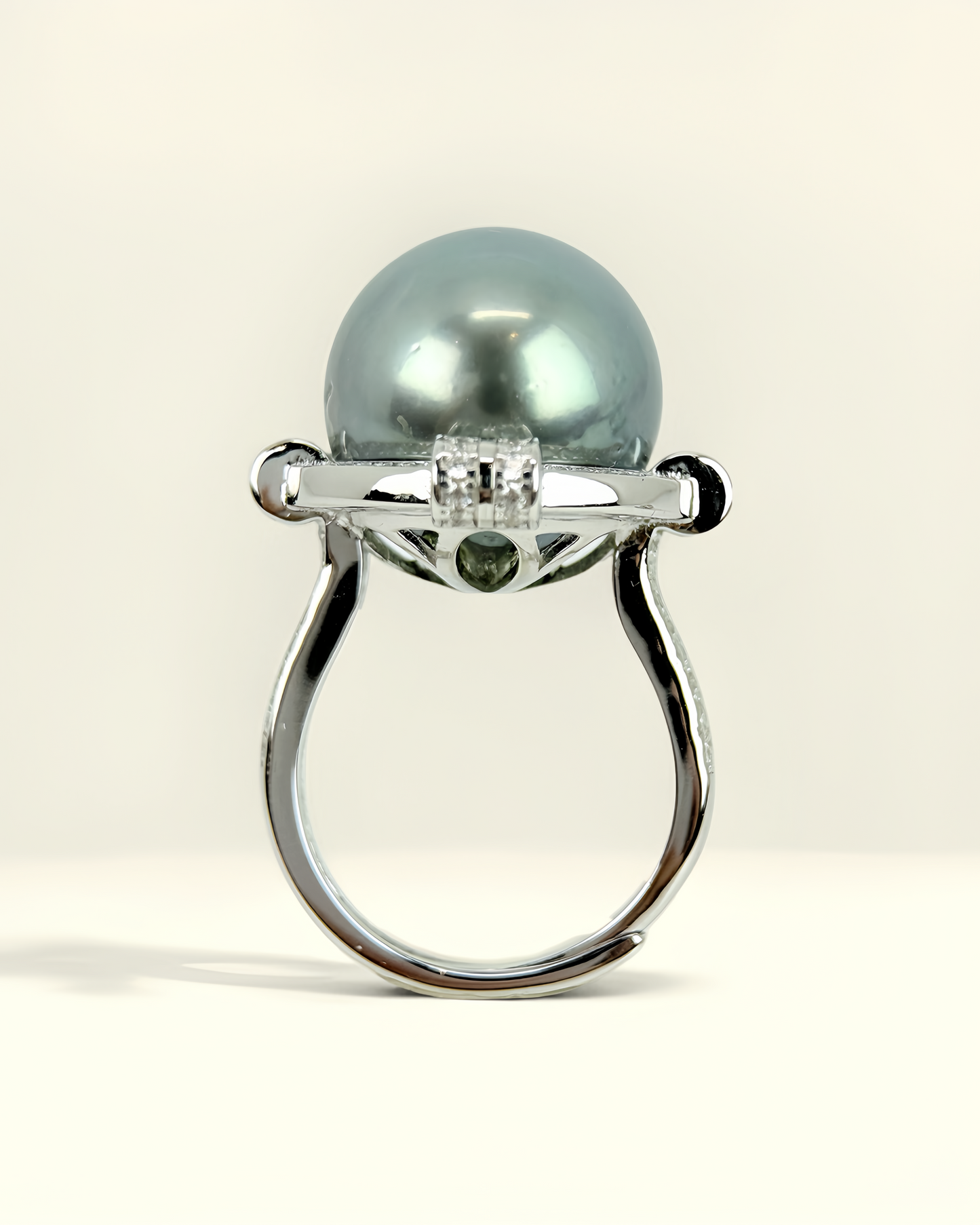 Selene | Natural Tahitian Pearl Ring