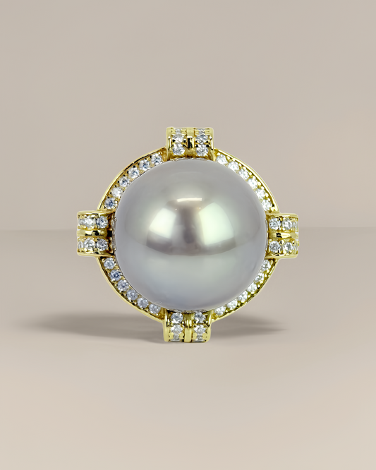 Apollo | Natural Tahitian pearl Ring