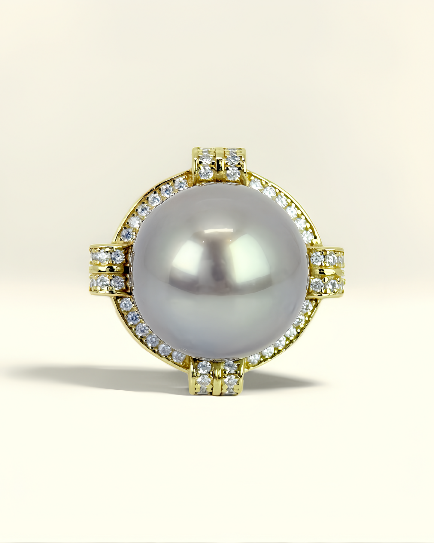 Apollo | Natural Tahitian pearl Ring