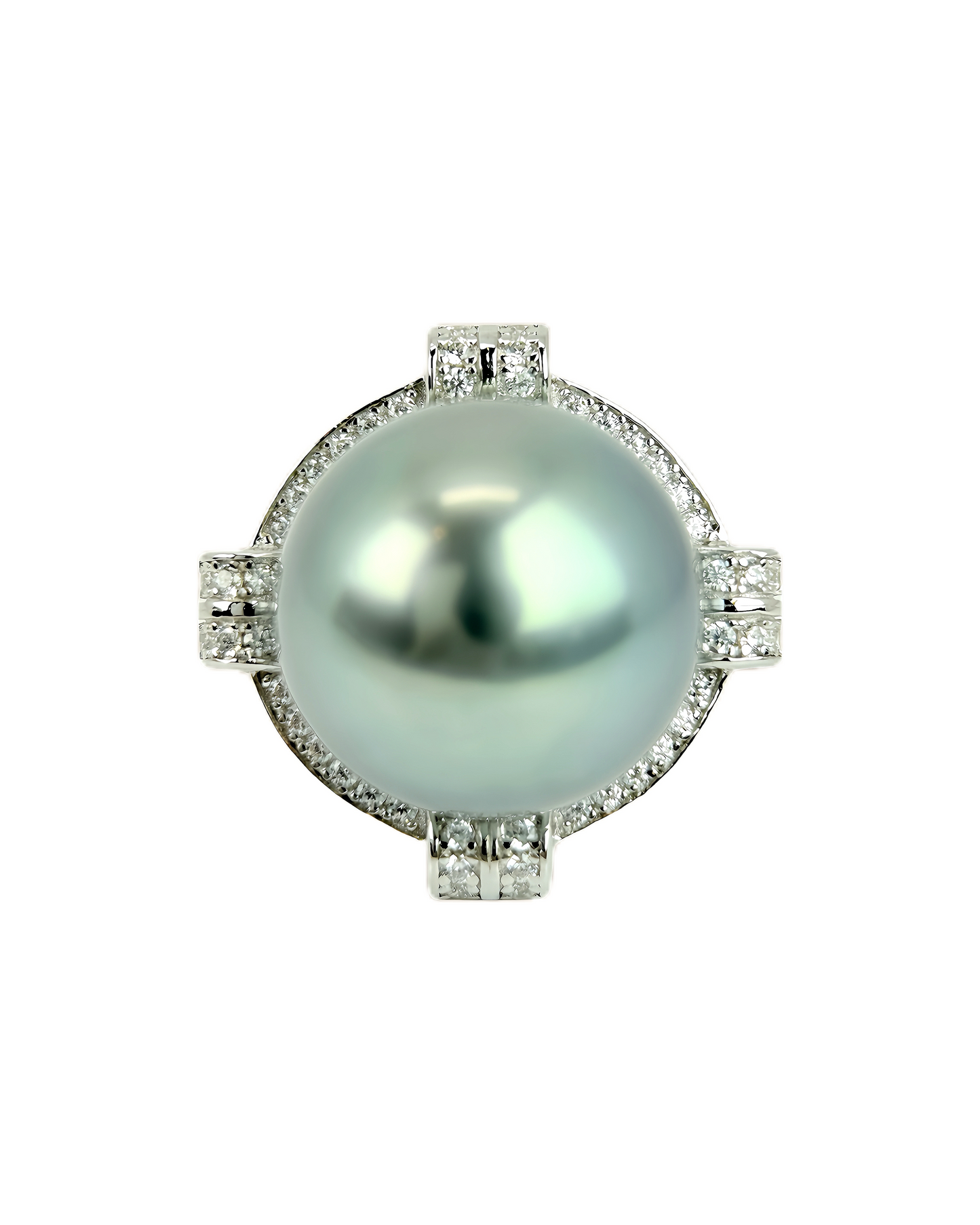 Selene | Natural Tahitian Pearl Ring